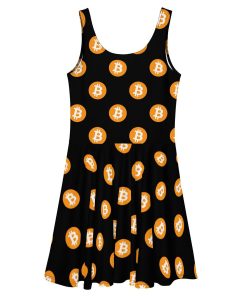 BITCOIN - Skater Dress - Image 2