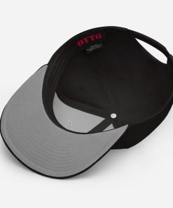 BITCOIN ICON GREY - Snapback Hat - Image 3