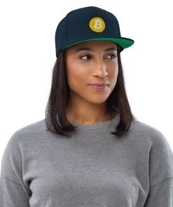 Alternative view of BITCOIN ROUND - Snapback Hat