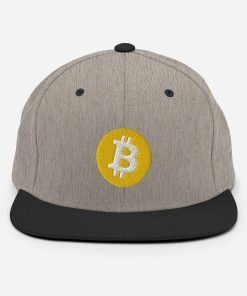BITCOIN ROUND - Snapback Hat - Image 10
