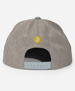 BITCOIN ROUND - Snapback Hat - Image 3