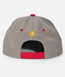 BITCOIN ROUND - Snapback Hat - Image 5