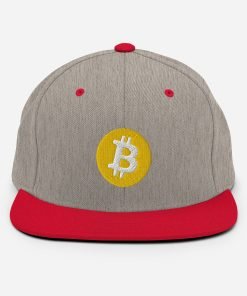 BITCOIN ROUND - Snapback Hat - Image 6