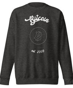 BITCOIN EST.2009 - Premium Sweatshirt - Image 7