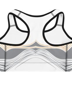 BITCOIN - Sports Bra - Design 07 - White - Image 4