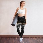 RELAX AND STACK SATS - Yoga Leggings Black
