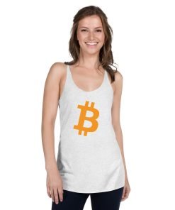 BITCOIN Orange - Racerback Tank - bitcoin-wear.com BITCOIN Orange - Racerback Tank - Image 11