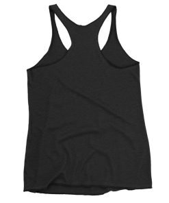 BITCOIN White - Racerback Tank - bitcoin-wear.com BITCOIN White - Racerback Tank - Image 3