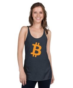 BITCOIN Orange - Racerback Tank - bitcoin-wear.com BITCOIN Orange - Racerback Tank - Image 5