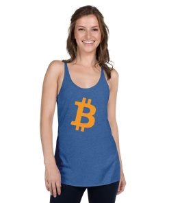 BITCOIN Orange - Racerback Tank - bitcoin-wear.com BITCOIN Orange - Racerback Tank - Image 8