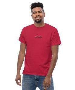 BITCOIN IS THE ANSWER - Minimal Embroidered T-Shirt - Image 6