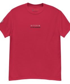 BITCOIN IS THE ANSWER - Minimal Embroidered T-Shirt - Image 9