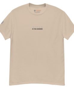 BITCOIN IS THE ANSWER - Minimal Embroidered T-Shirt - Image 17