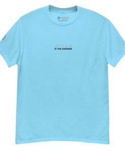 BITCOIN IS THE ANSWER - Minimal Embroidered T-Shirt - Image 18