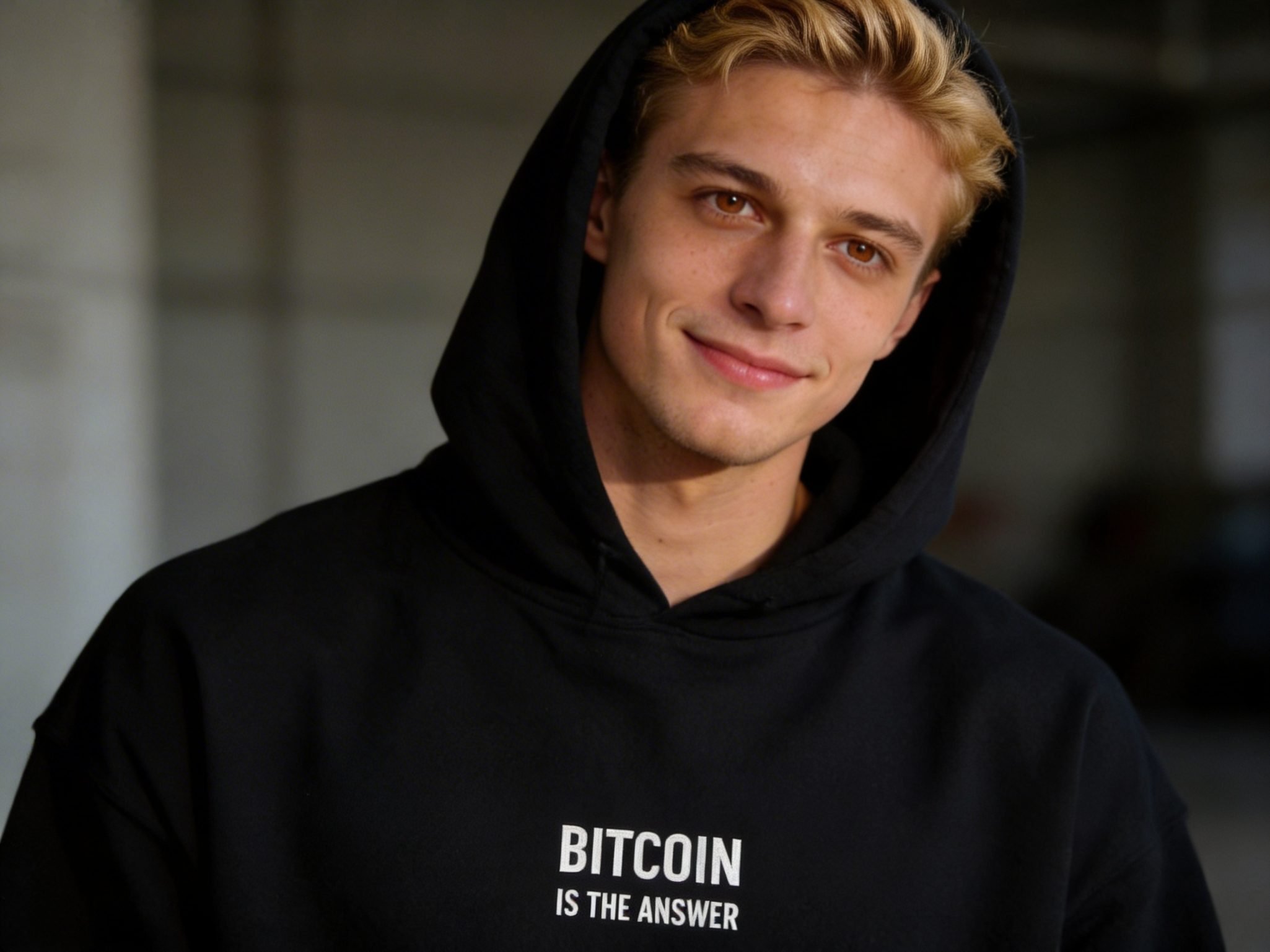 BITCOIN IS THE ANSWER - Hoodie - bitcoin-wear.com BITCOIN IS THE ANSWER – Hoodie