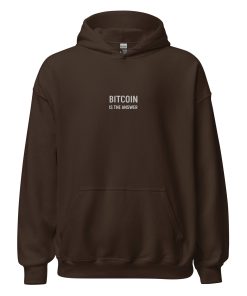 BITCOIN IS THE ANSWER - Hoodie - bitcoin-wear.com BITCOIN IS THE ANSWER - Hoodie - Image 14