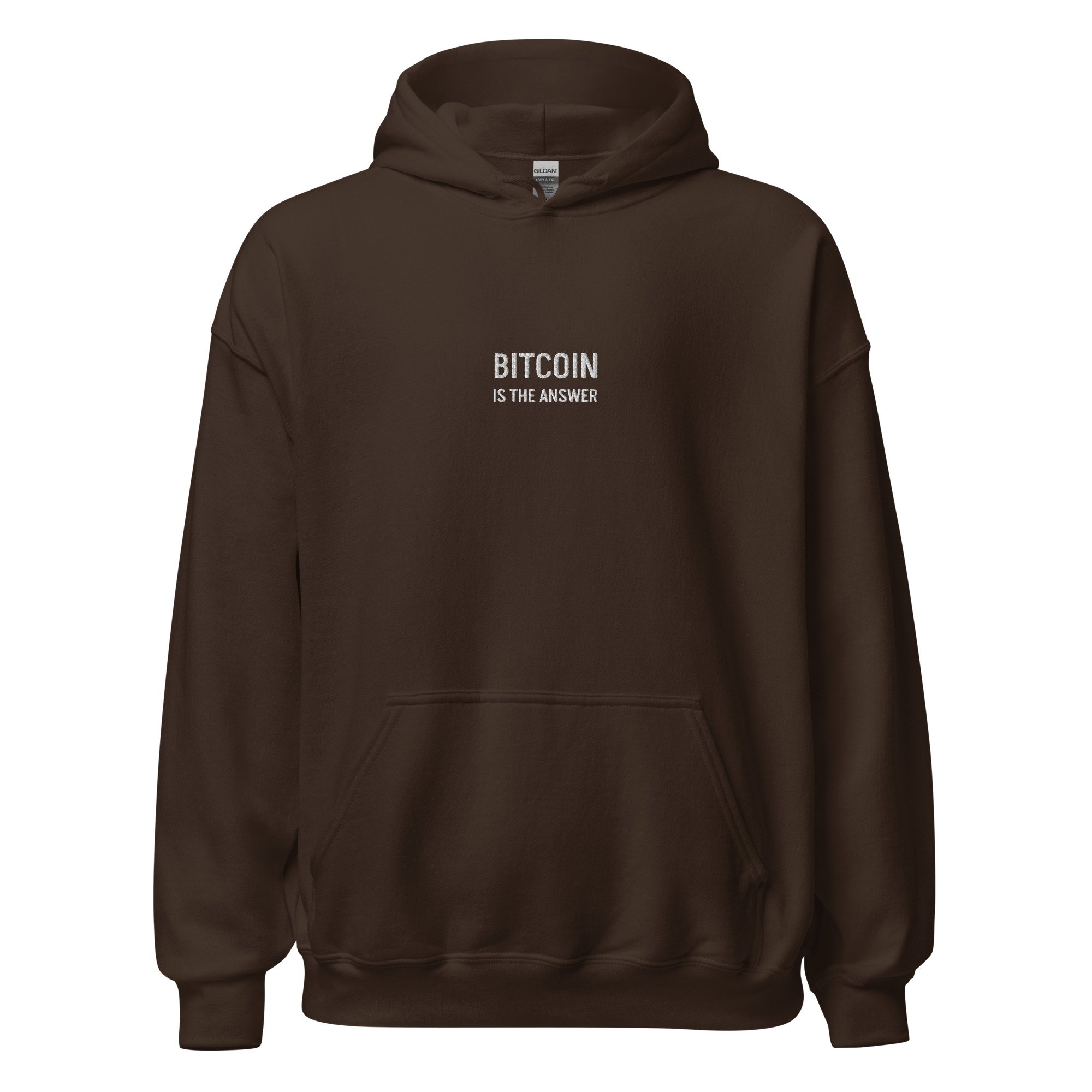 BITCOIN IS THE ANSWER - Hoodie - bitcoin-wear.com BITCOIN IS THE ANSWER - Hoodie - Image 14
