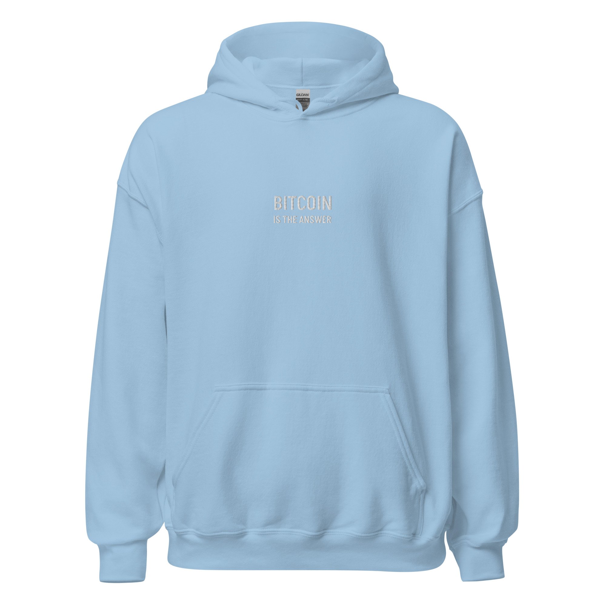 BITCOIN IS THE ANSWER - Hoodie - bitcoin-wear.com BITCOIN IS THE ANSWER - Hoodie - Image 38