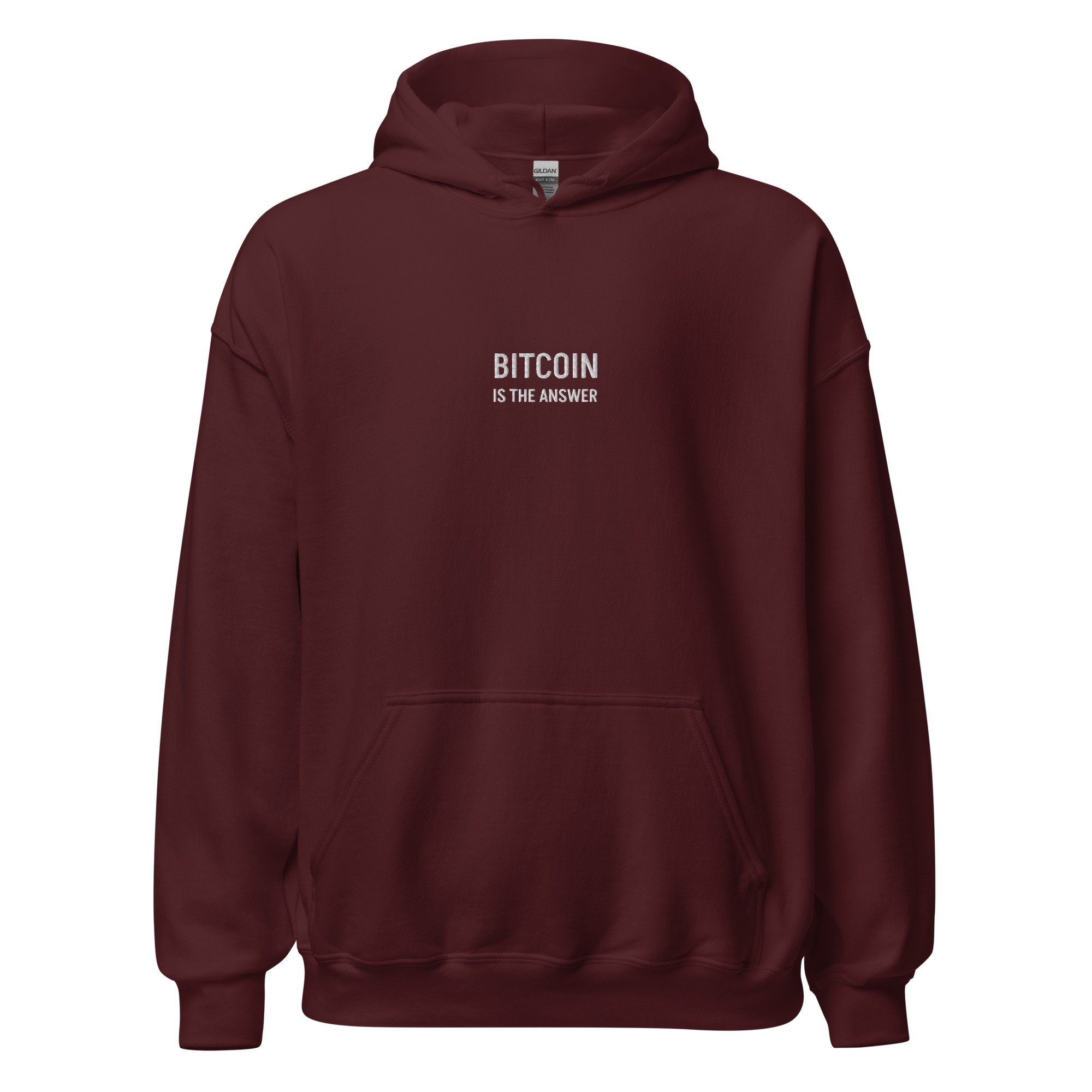 BITCOIN IS THE ANSWER - Hoodie - bitcoin-wear.com BITCOIN IS THE ANSWER - Hoodie - Image 10