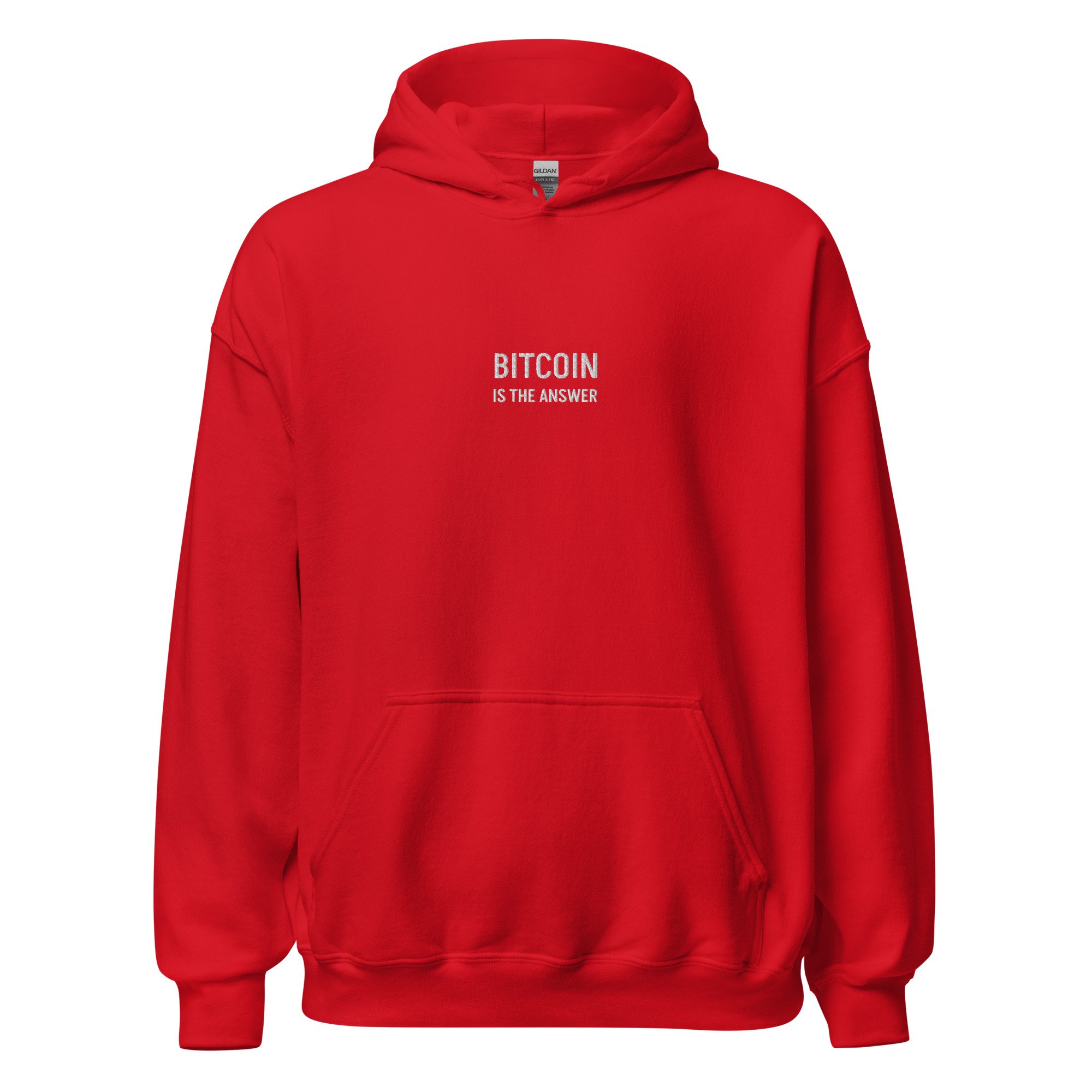 BITCOIN IS THE ANSWER - Hoodie - bitcoin-wear.com BITCOIN IS THE ANSWER - Hoodie - Image 18