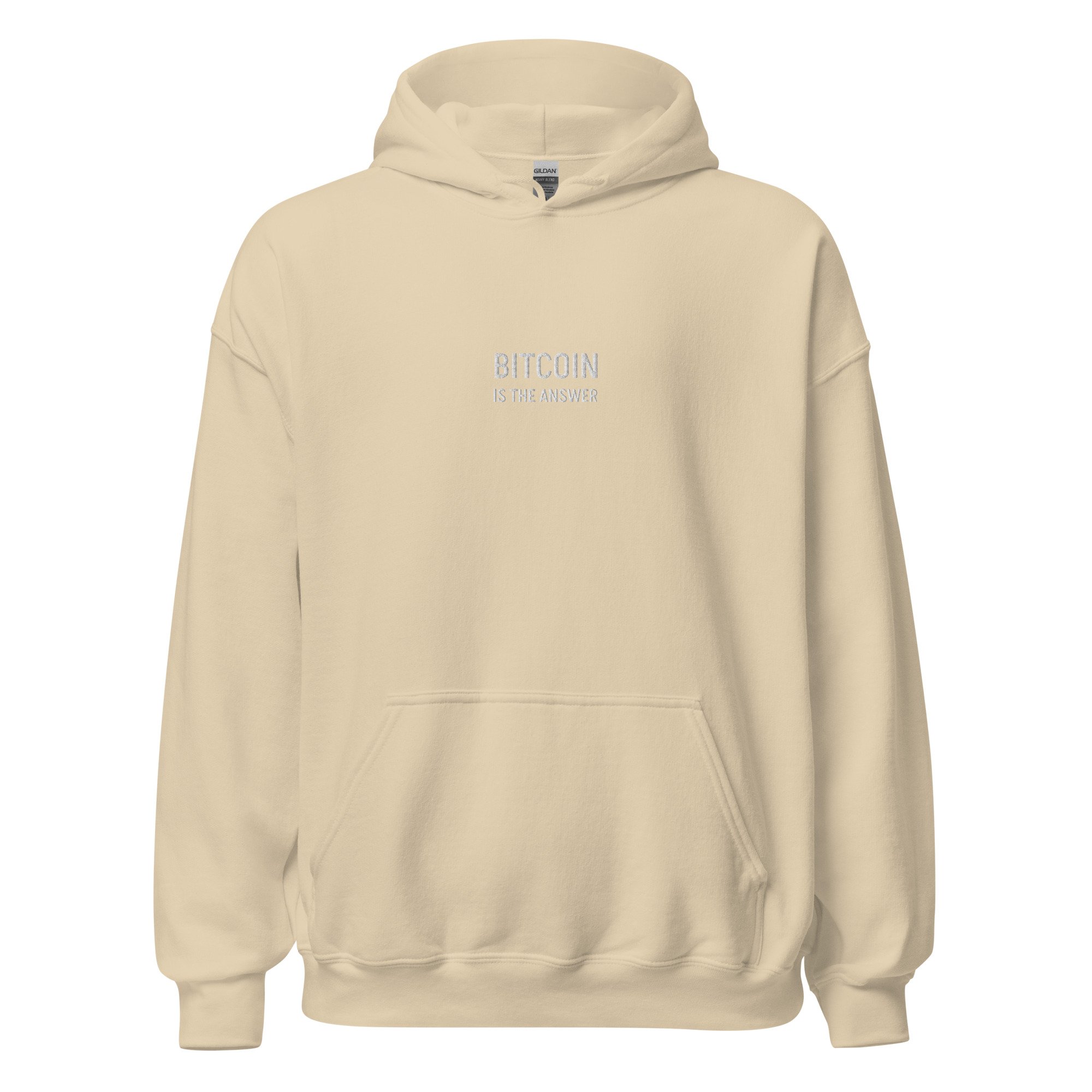 BITCOIN IS THE ANSWER - Hoodie - bitcoin-wear.com BITCOIN IS THE ANSWER - Hoodie - Image 42