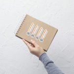 Bitcoin Stickers 4-Pack