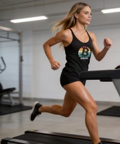 BITCOIN RETRO - Women's Racerback Tank - Image 2