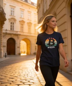 Alternative view of BITCOIN Retro Shirt