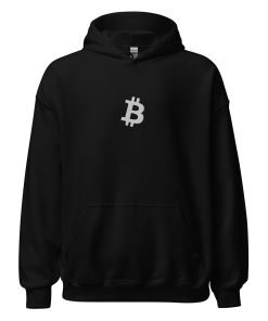 BITCOIN - Embroidered Logo Hoodie