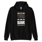 Be Your Own Bank - Hoodie - bitcoin-wear.com - bitcoin-wear.com unisex heavy blend hoodie black front 65665f698d925