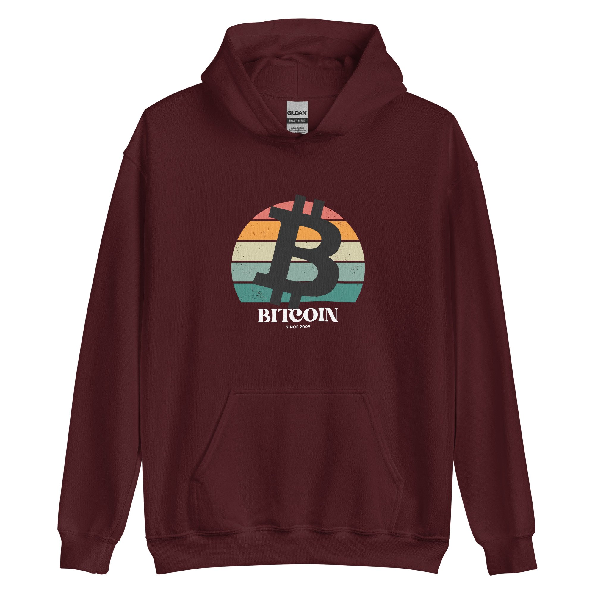 BITCOIN RETRO Hoodie - bitcoin-wear.com BITCOIN RETRO Hoodie - Image 4