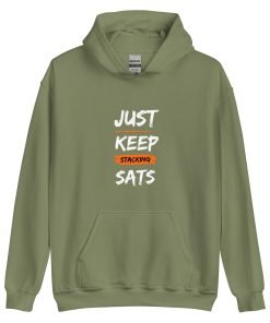 Just Keep Stackin Sats Hoodie - Image 10
