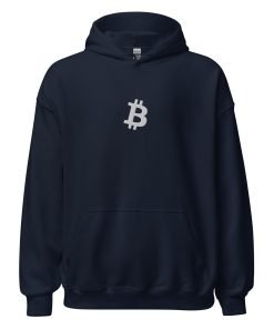 BITCOIN - Embroidered Logo Hoodie - Image 6