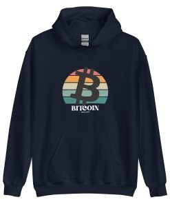 BITCOIN RETRO Hoodie - bitcoin-wear.com BITCOIN RETRO Hoodie - Image 3