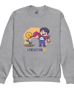 Generation ₿ - Youth Sweatshirt - Image 7