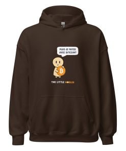 Puis-je payer avec Bitcoin - TLH - Sombre - Sweat à capuche unisexe - Image 6