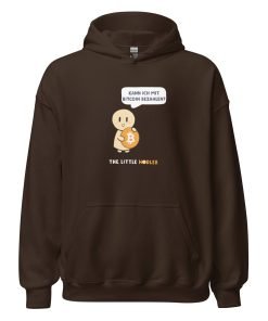 Kann ich mit Bitcoin bezahlen - TLH - Dunkel - Unisex Hoodie - Image 7