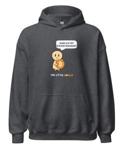 Kann ich mit Bitcoin bezahlen - TLH - Dunkel - Unisex Hoodie - Image 9