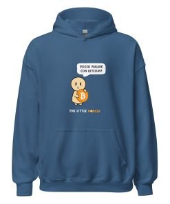 Posso pagare con Bitcoin - TLH - Buio - Felpa con cappuccio unisex - Image 10