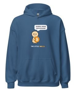 Puedo pagar con Bitcoin - TLH - Oscuro -Sudadera con capucha unisex