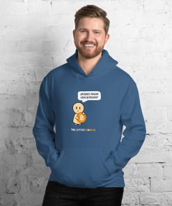 Puedo pagar con Bitcoin - TLH - Oscuro -Sudadera con capucha unisex - Image 3