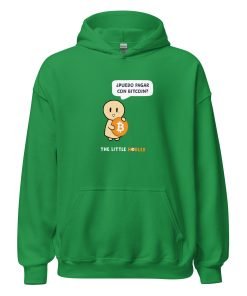 Puedo pagar con Bitcoin - TLH - Oscuro -Sudadera con capucha unisex - Image 12