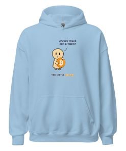 Puedo pagar con Bitcoin - TLH - Brillante -Sudadera con capucha unisex