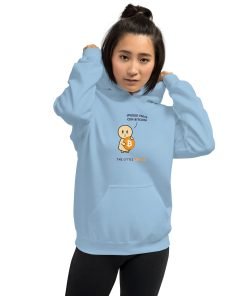Puedo pagar con Bitcoin - TLH - Brillante -Sudadera con capucha unisex - Image 3