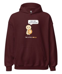 Can I Pay With Bitcoin - TLH - Dark - Unisex Hoodie - Image 5