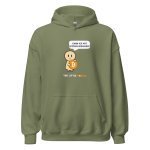 Kann ich mit Bitcoin bezahlen - TLH - Dunkel - Unisex Hoodie