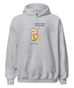 Puedo pagar con Bitcoin - TLH - Brillante -Sudadera con capucha unisex - Image 4