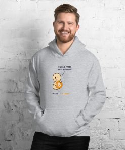 Puis-je payer avec Bitcoin - TLH - Brillant - Sweat à capuche unisexe - Image 3