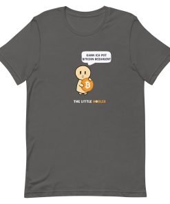 Kann ich mit Bitcoin bezahlen - TLH - Dunkel - Unisex T-Shirt - Image 11
