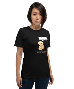 Alternative view of Can I Pay With Bitcoin - TLH - Dark - Unisex T-Shirt